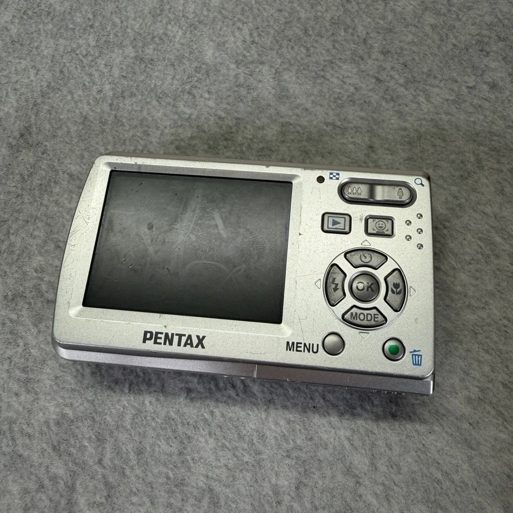 Pentax Optio E60 Compact Digital Camera For Parts Lens Error